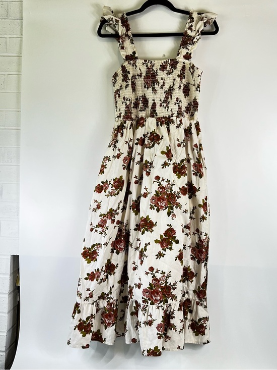 The Drop Dresses & Skirts - The Drop Size M Floral Smocked Maxi Dress Cottagecore Pheasant Fairy Soft Girl